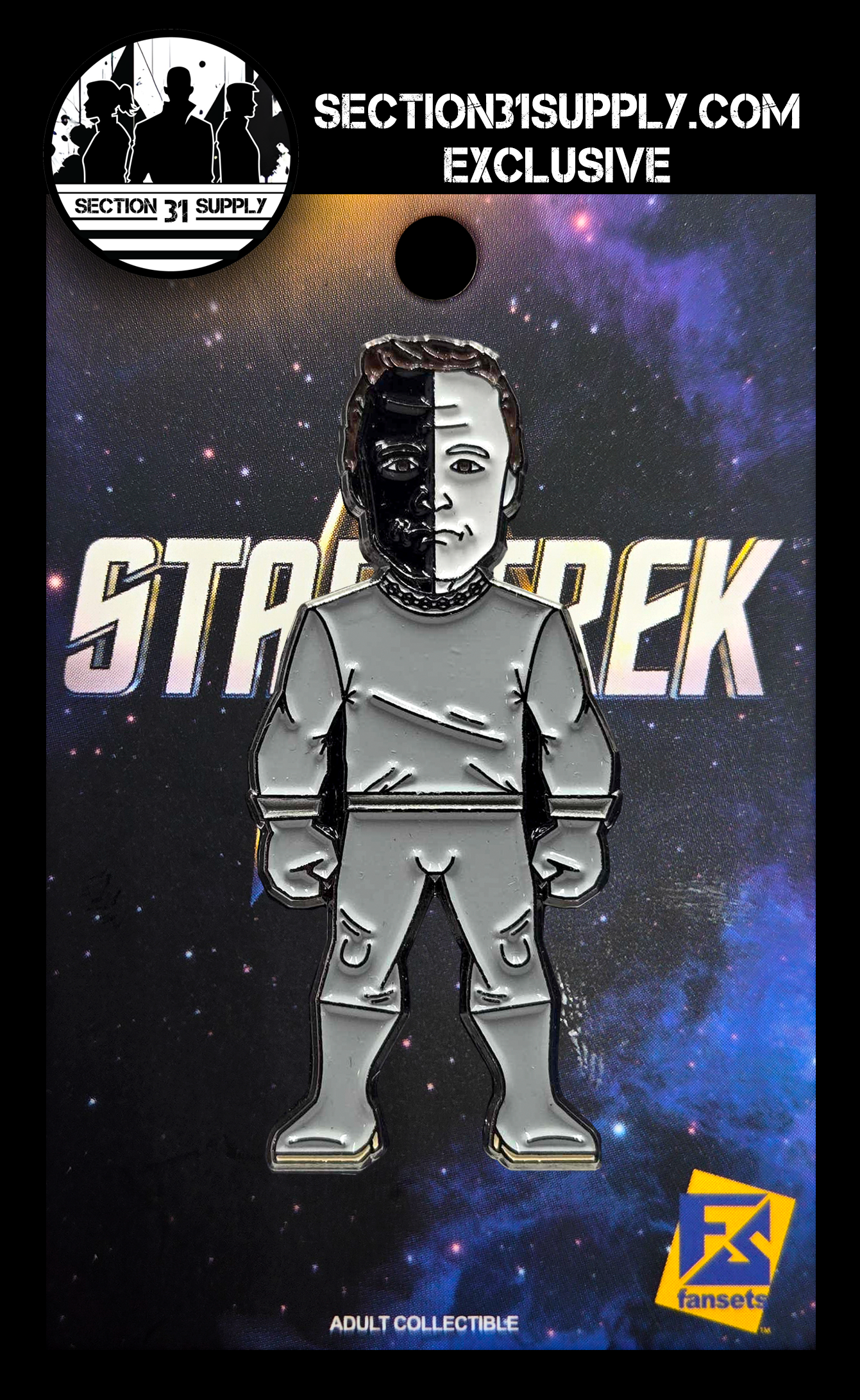 Star Trek: Bele FanSets pin